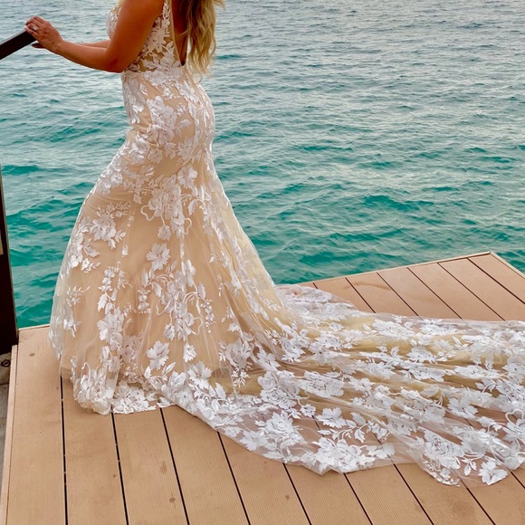 Wedding dress - Made with love - Stevie gown in nude - Picture 5 of 9